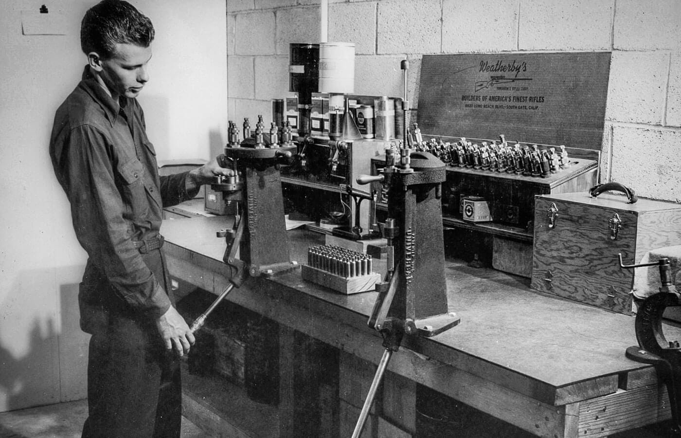 1947 Weatherby cartridges